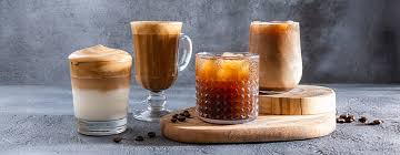 Menu de bebidas frias